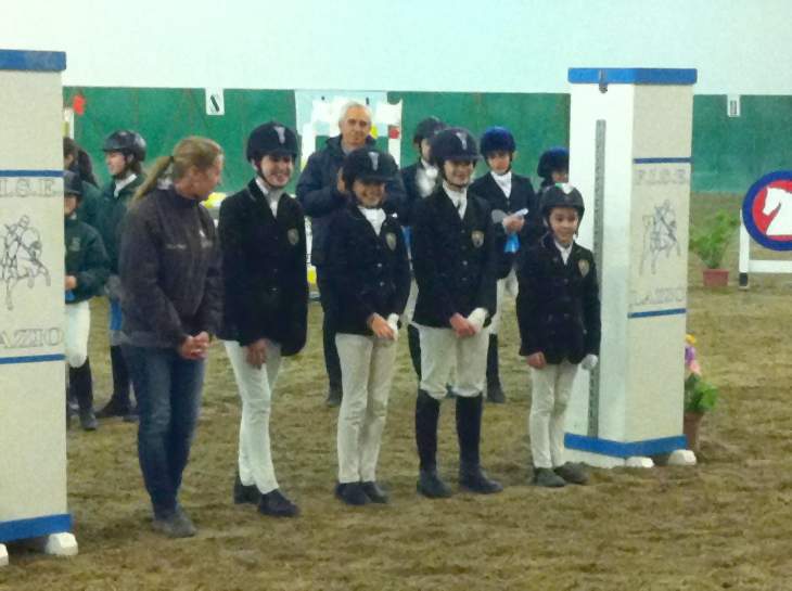 Scuola di equitazione a Roma Equestre Kappa premiazione