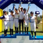 Scuola equitazione Kappa Equestre podio premiazione