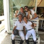 Scuola equitazione Kappa Equestre Stefano Bellantonio con alcuni soci