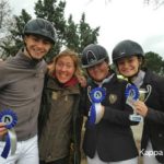 Scuola equitazione Kappa Equestre istruttore con allievi